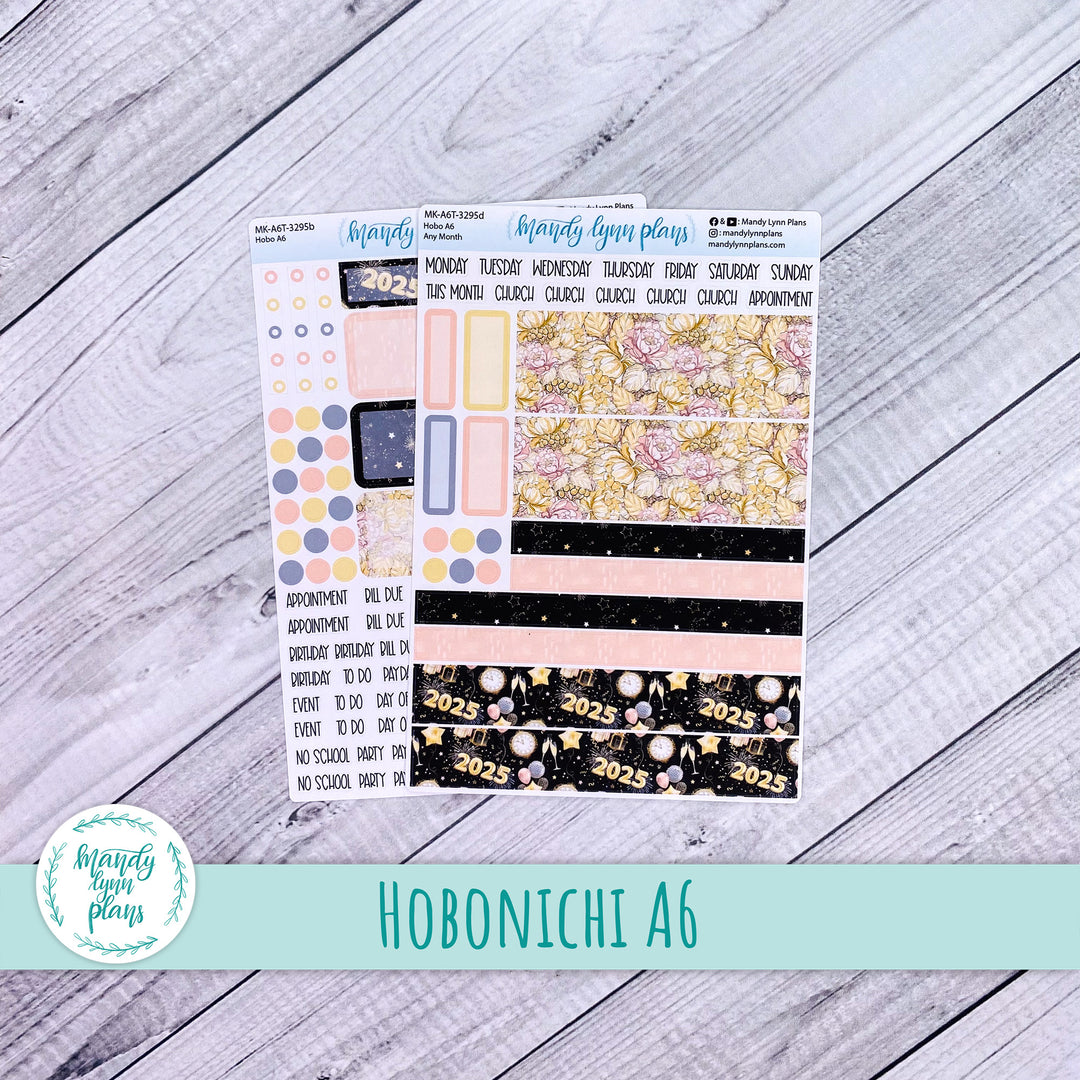 Any Month Hobonichi A6 Monthly Kit || New Year's Party || MK-A6T-3295