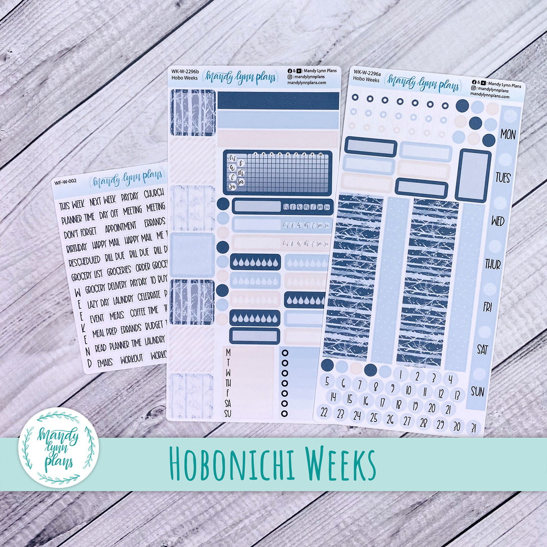 Hobonichi Weeks Weekly Kit || Winter Forest || WK-W-2296