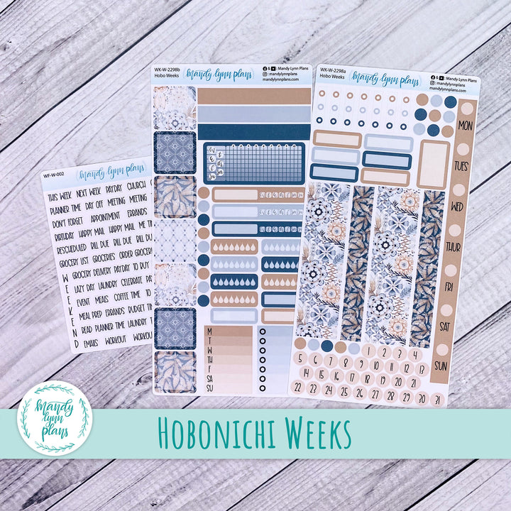 Hobonichi Weeks Weekly Kit || Rustic Boho || WK-W-2298