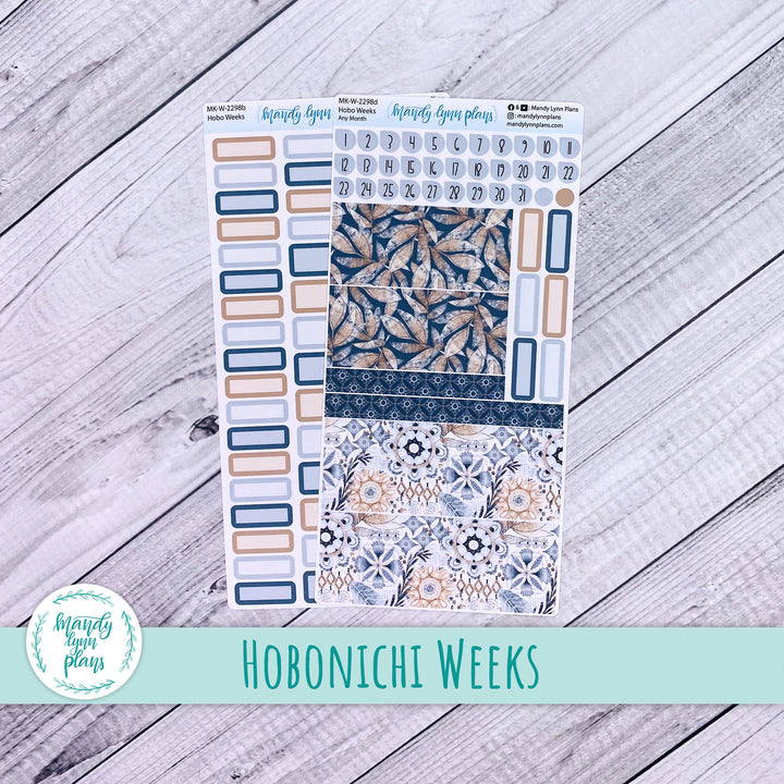 Any Month Hobonichi Weeks Monthly Kit || Rustic Boho || MK-W-2298