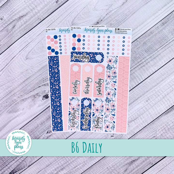 B6 Daily Kit || Dainty Floral || DL-B6-7297