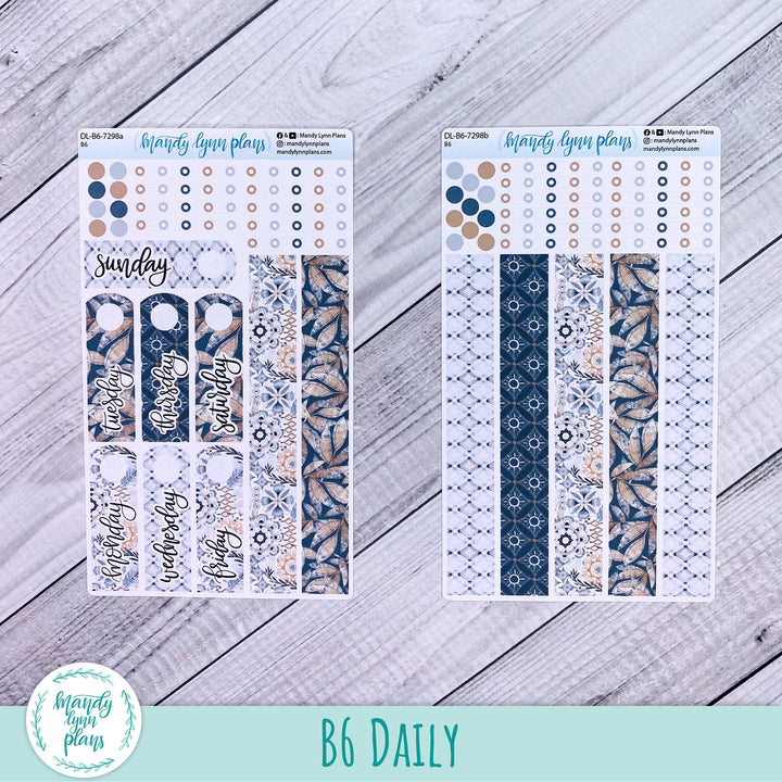 B6 Daily Kit || Rustic Boho || DL-B6-7298