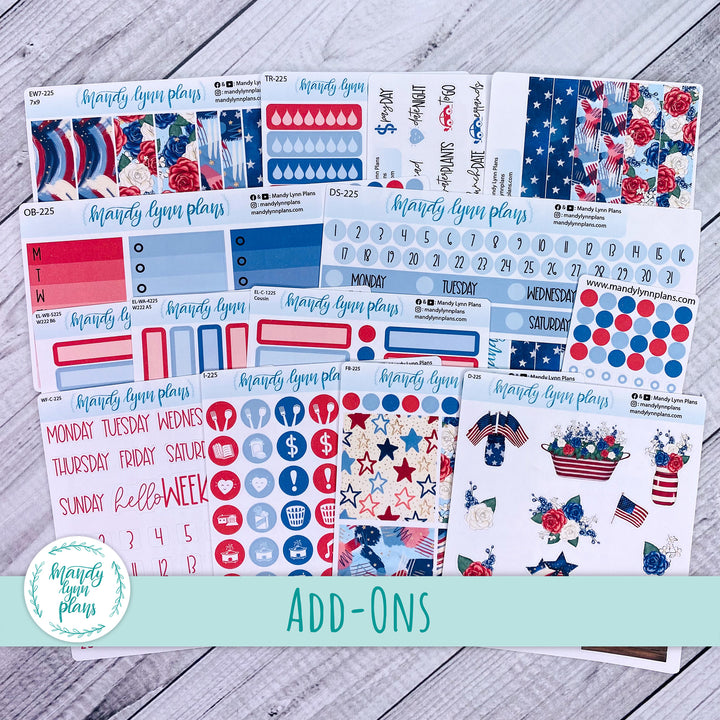 Red, White and Blue Add-Ons || 225