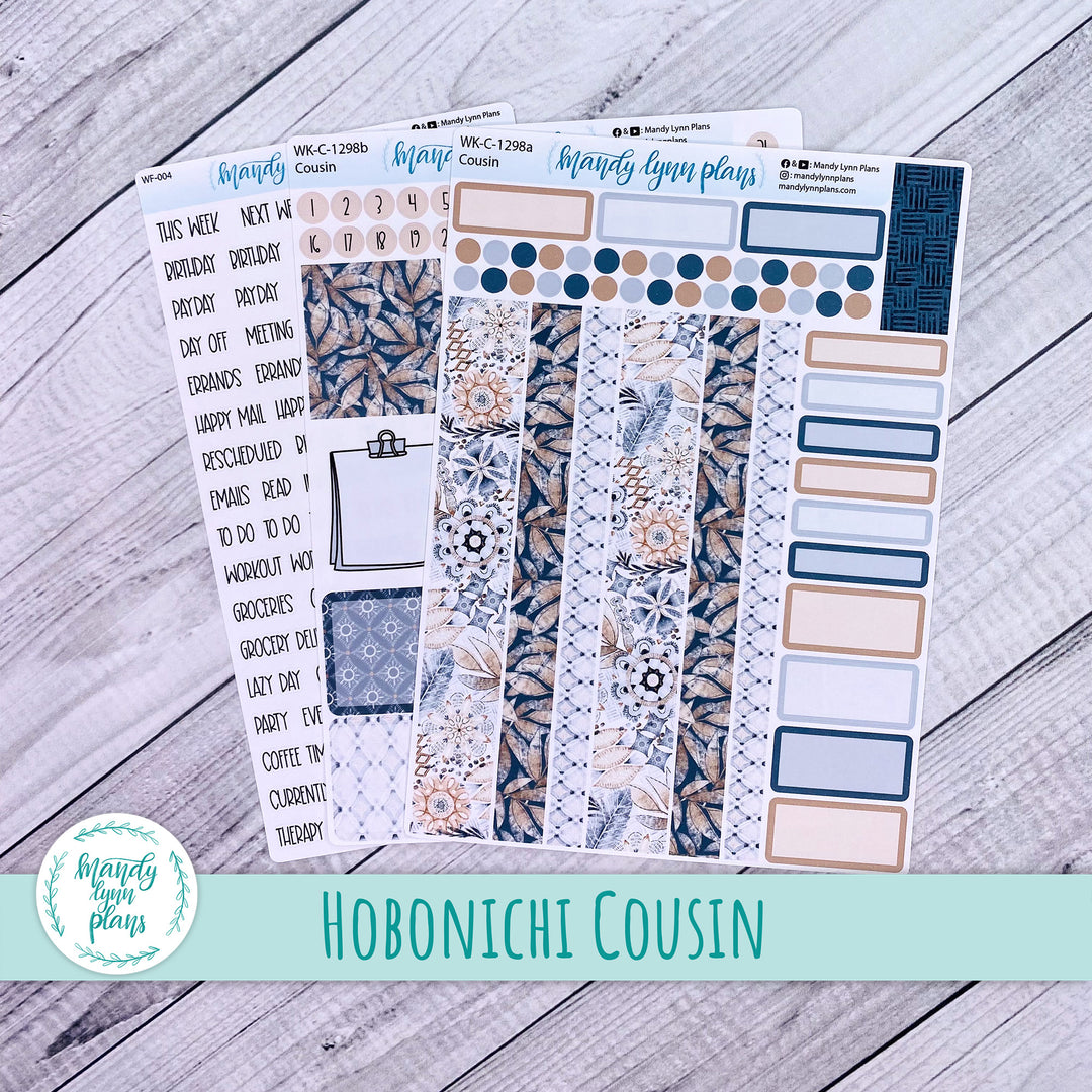 Hobonichi Cousin Weekly Kit || Rustic Boho || WK-C-1298