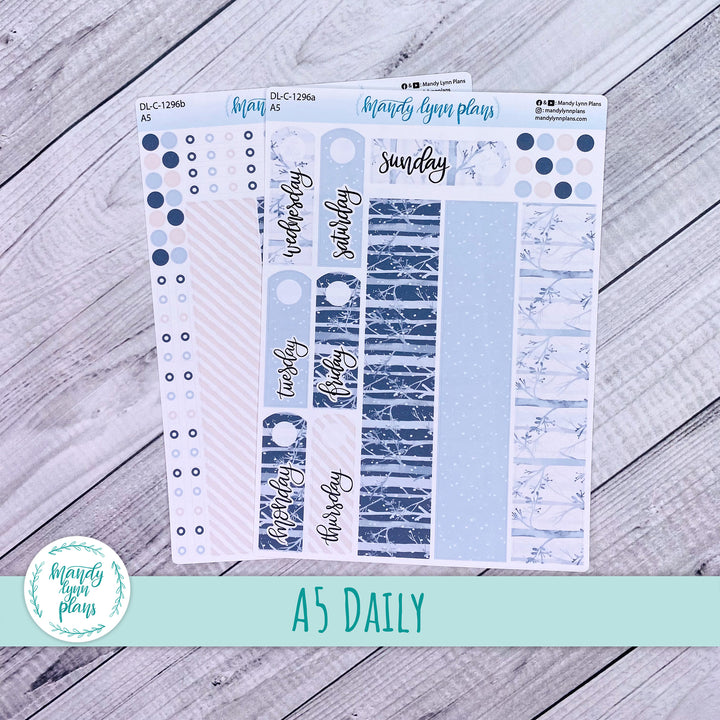 A5 Daily Kit || Winter Forest || DL-C-1296