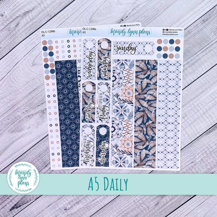 A5 Daily Kit || Rustic Boho || DL-C-1298