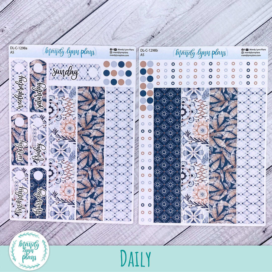 A5 Daily Kit || Rustic Boho || DL-C-1298