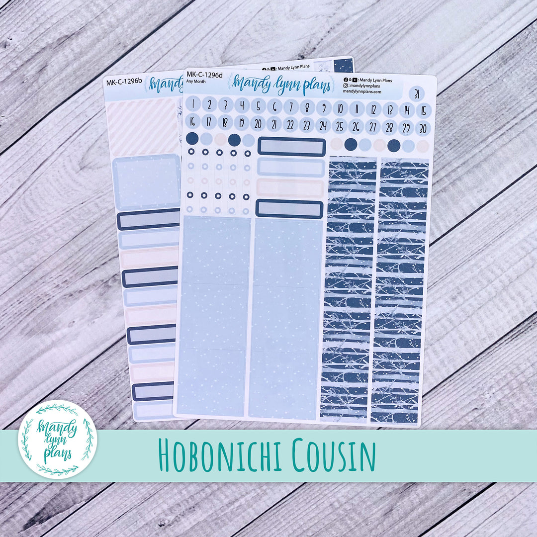 Any Month Hobonichi Cousin Monthly Kit || Winter Forest || MK-C-1296