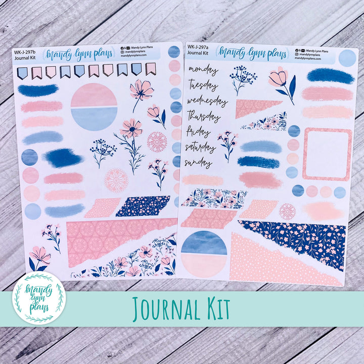 Dainty Floral Journal Kit || WK-J-297