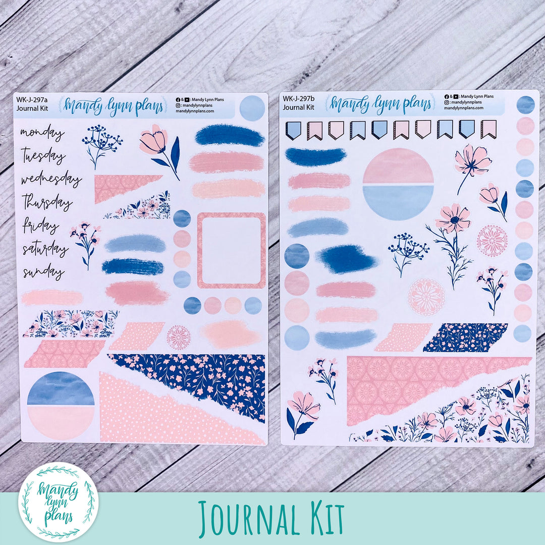 Dainty Floral Journal Kit || WK-J-297