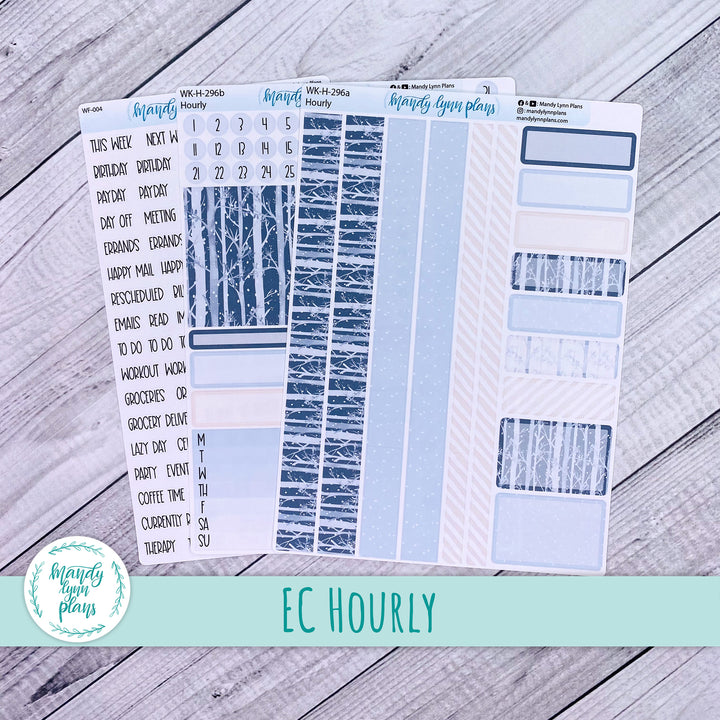 EC Hourly Weekly Kit || Winter Forest || WK-H-296