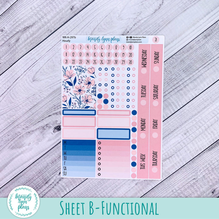 EC Hourly Weekly Kit || Dainty Floral || WK-H-297