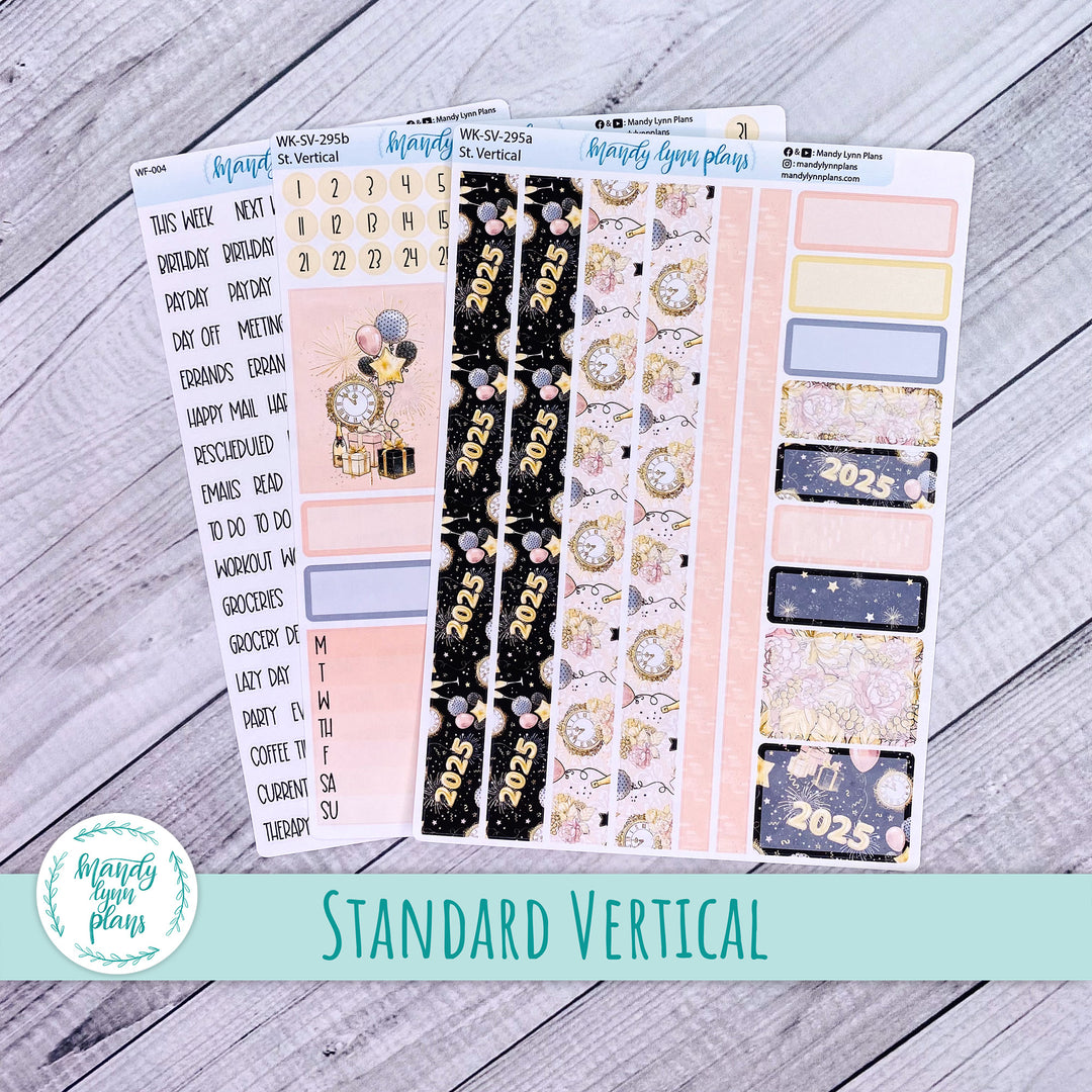 Standard Vertical Weekly Kit || New Year's Party || WK-SV-295