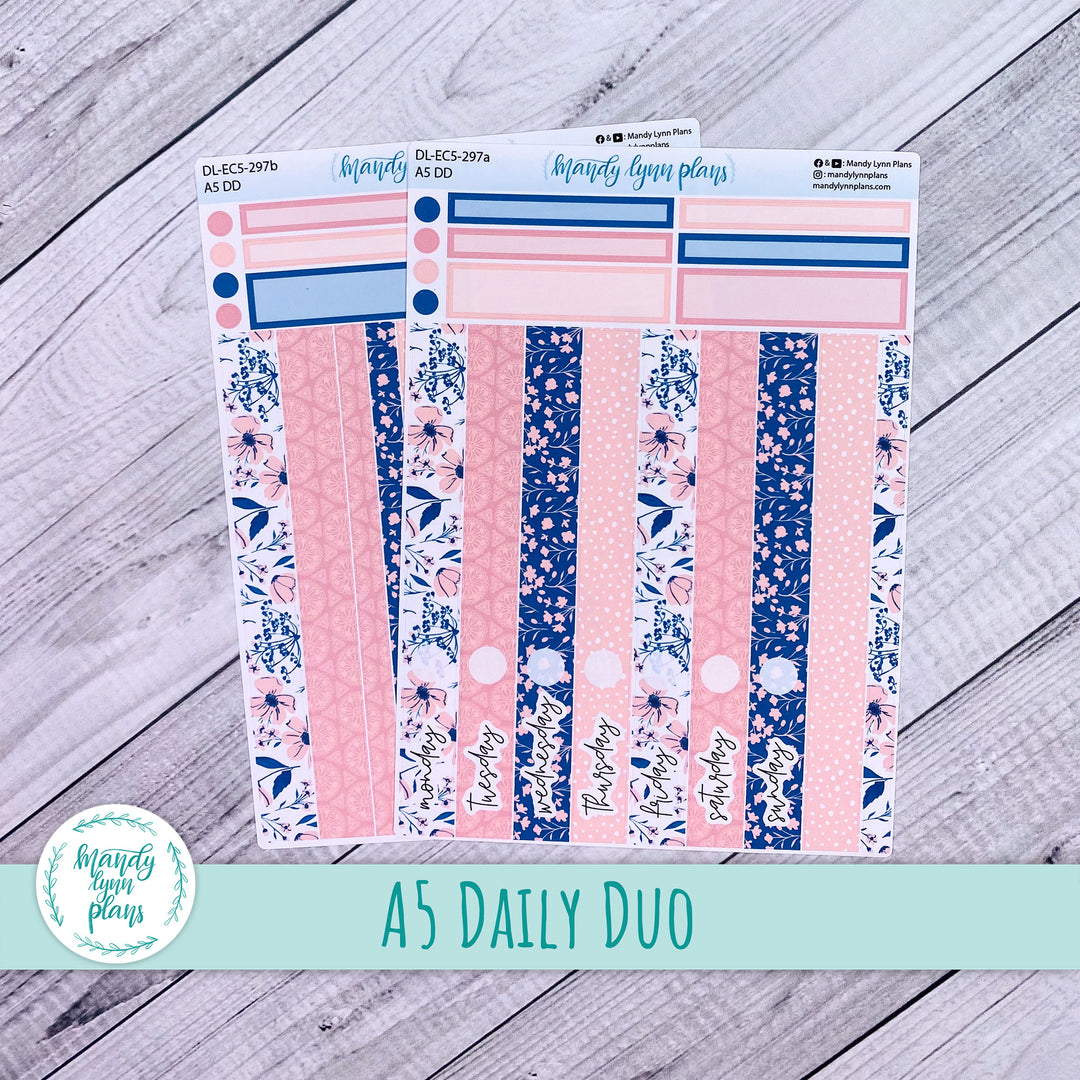 EC A5 Daily Duo Kit || Dainty Floral || DL-EC5-297