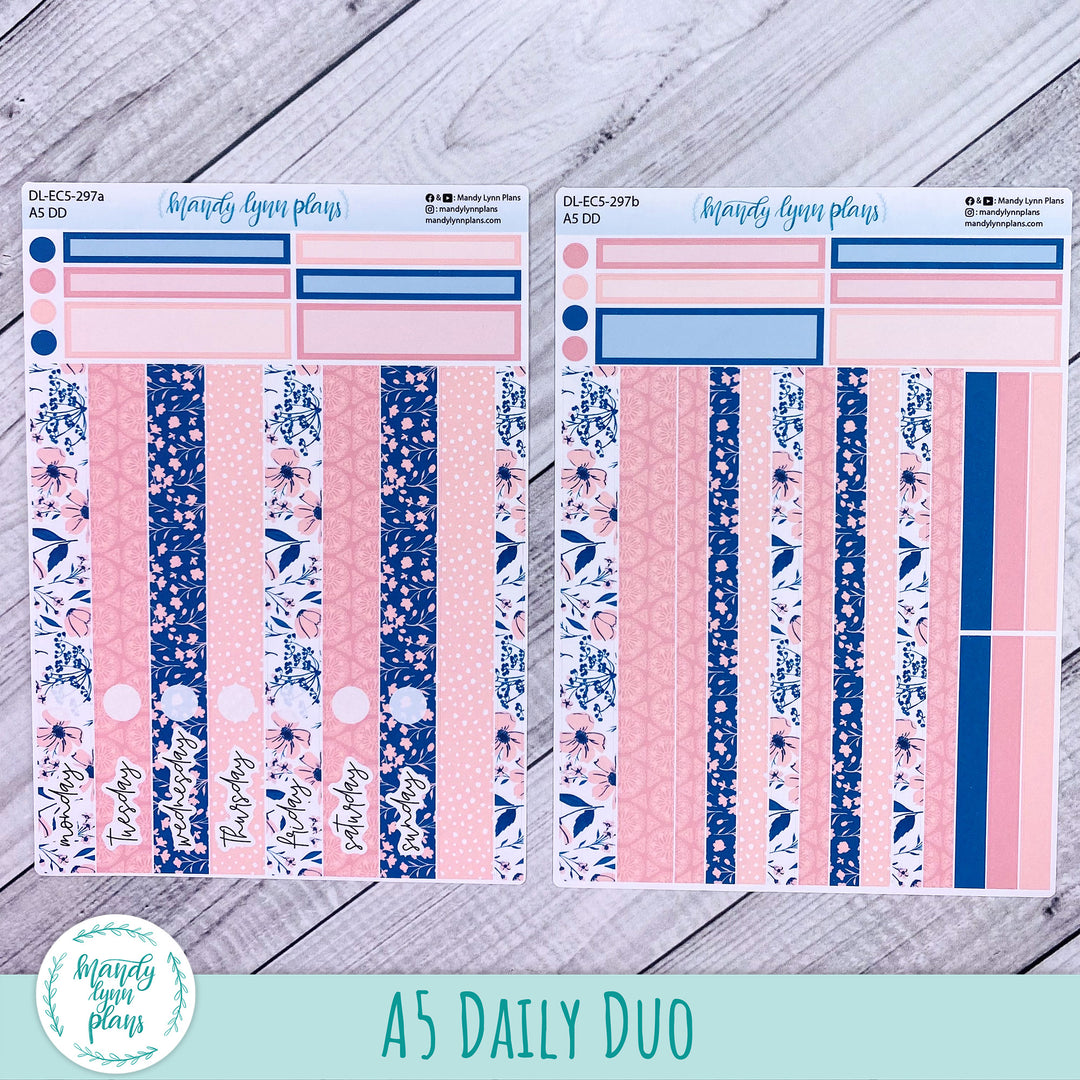 EC A5 Daily Duo Kit || Dainty Floral || DL-EC5-297