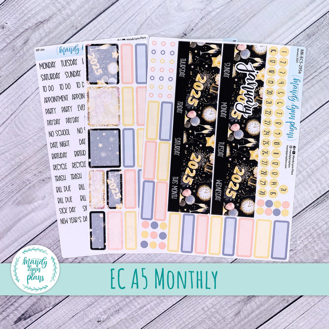 EC A5 January Monthly Kit || New Year's Party || MK-EC5-295