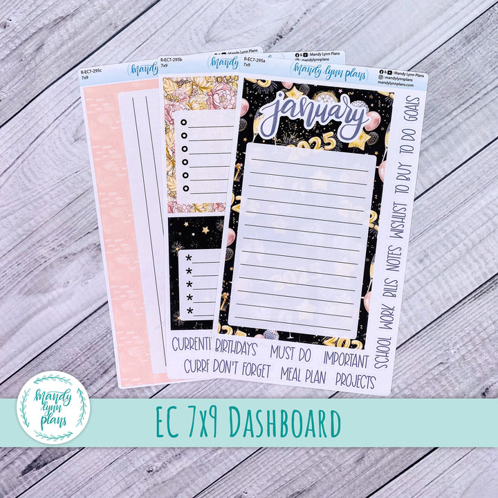 January EC 7x9 Dashboard Kit || New Year's Party || R-EC7-295