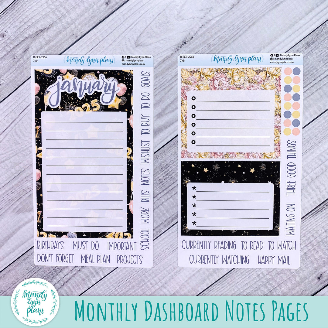 January EC 7x9 Dashboard Kit || New Year's Party || R-EC7-295