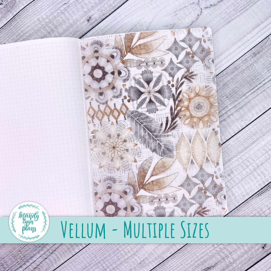 Rustic Boho Vellum || 298