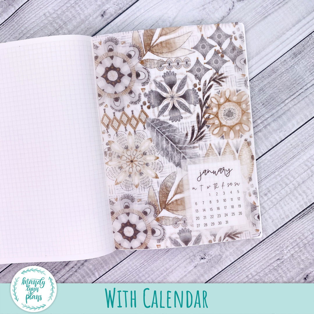 Rustic Boho Vellum || 298