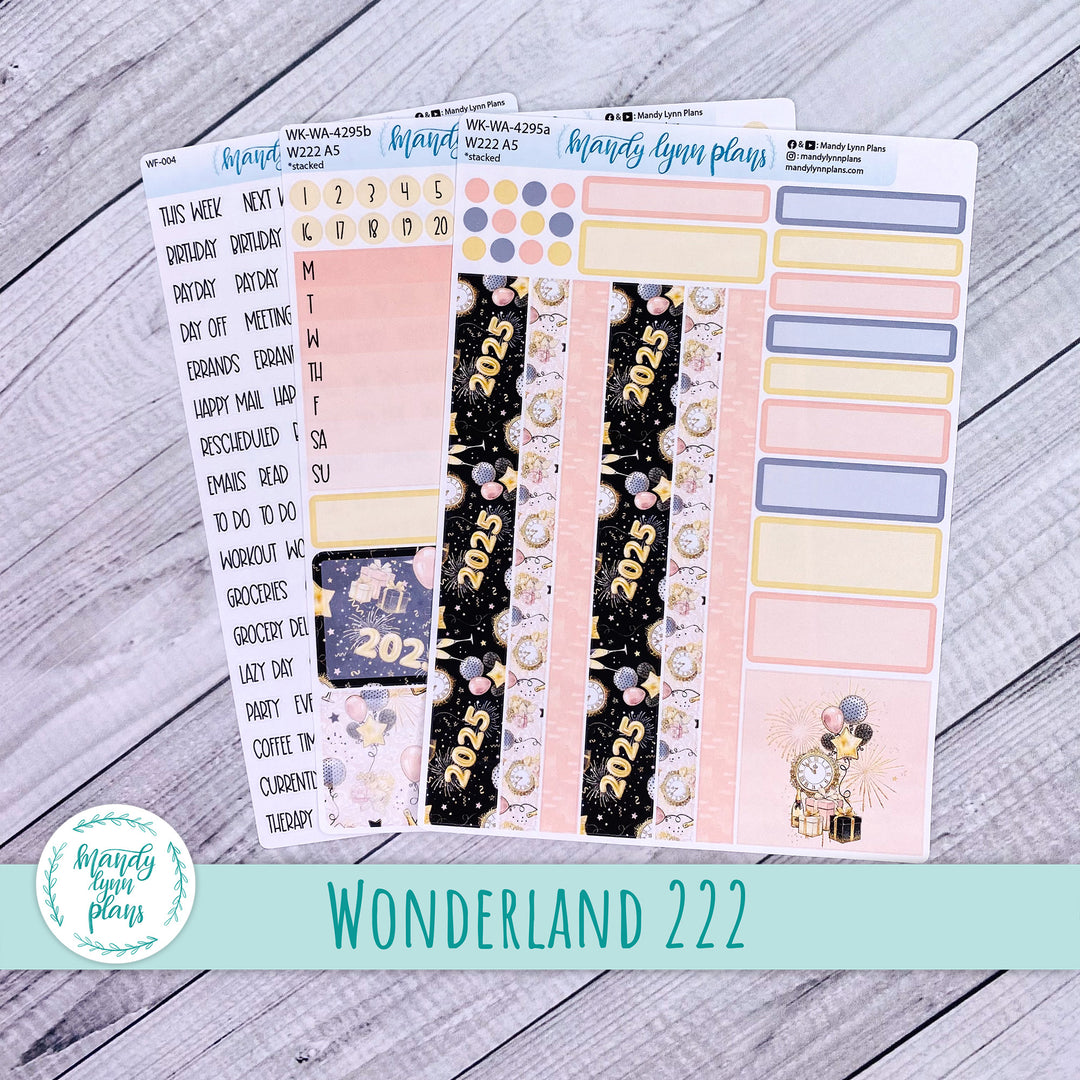 Wonderland 222 Weekly Kit || New Year's Party || 295