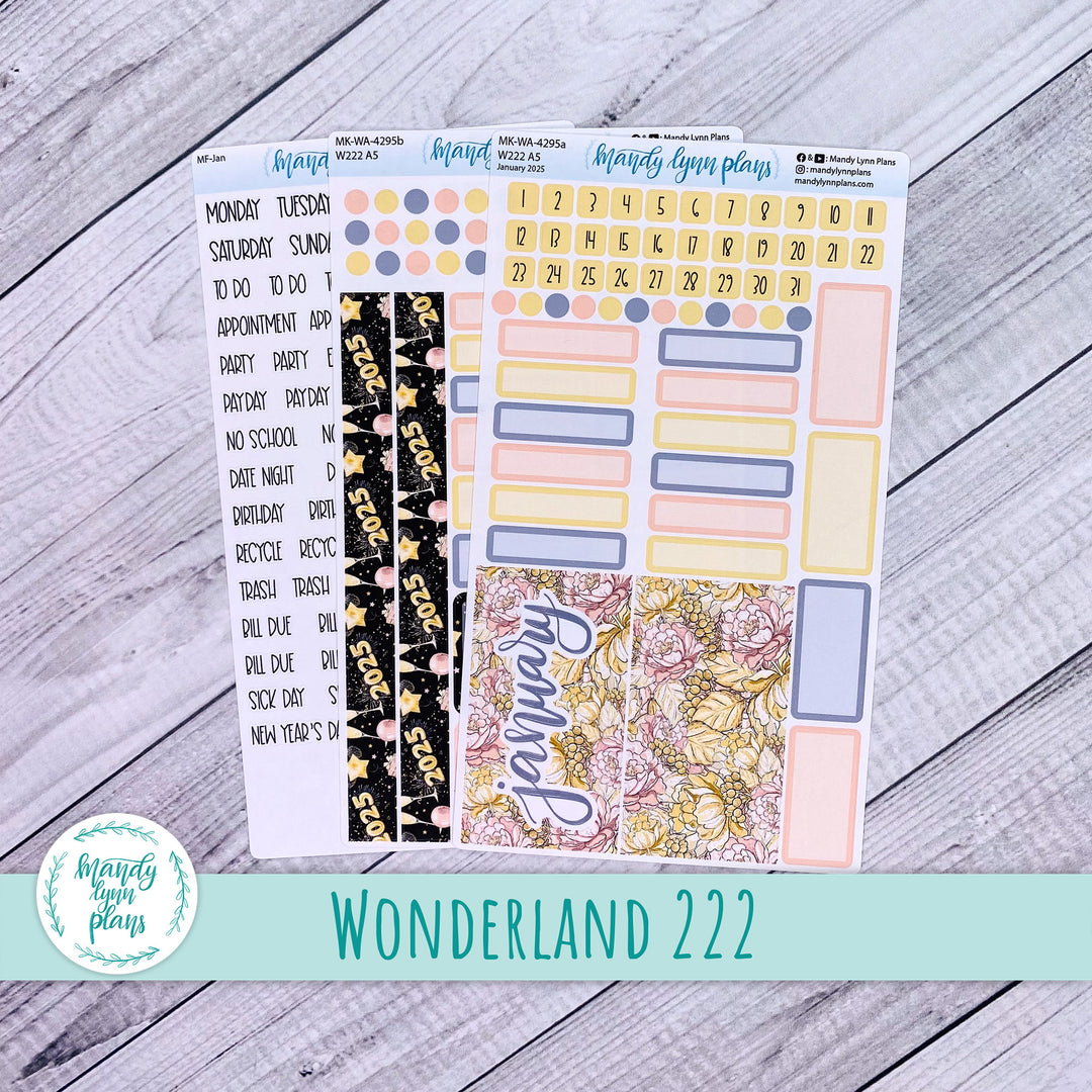 Wonderland 222 January 2025 Monthly Kit || New Year's Party || 295