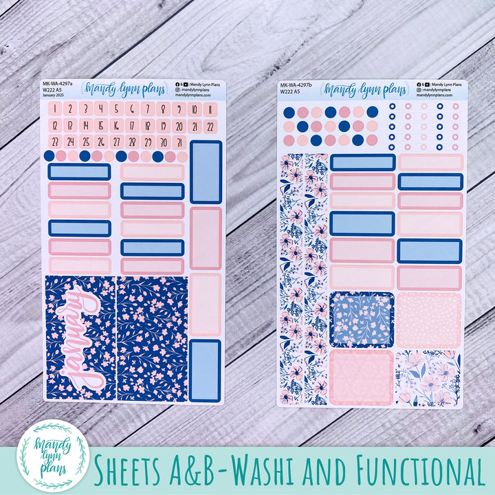 Wonderland 222 January 2025 Monthly Kit || Dainty Floral || 297