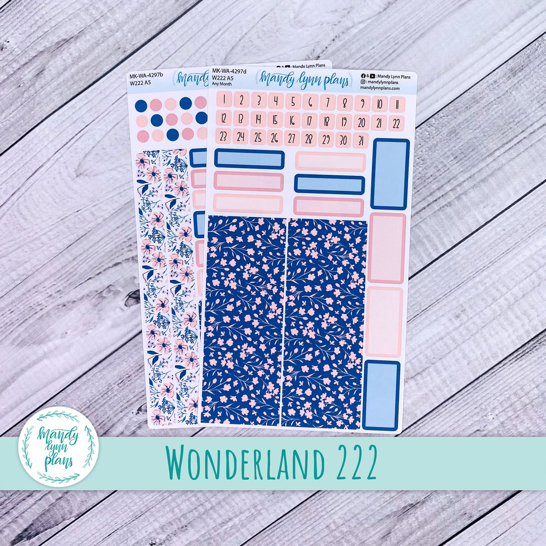 2025 Any Month Wonderland 222 Monthly Kit || Dainty Floral || 297