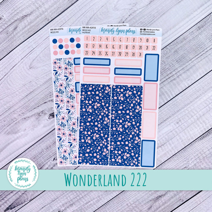 2025 Any Month Wonderland 222 Monthly Kit || Dainty Floral || 297