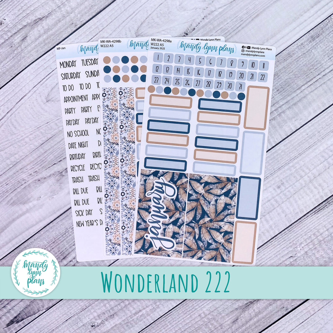 Wonderland 222 January 2025 Monthly Kit || Rustic Boho || 298