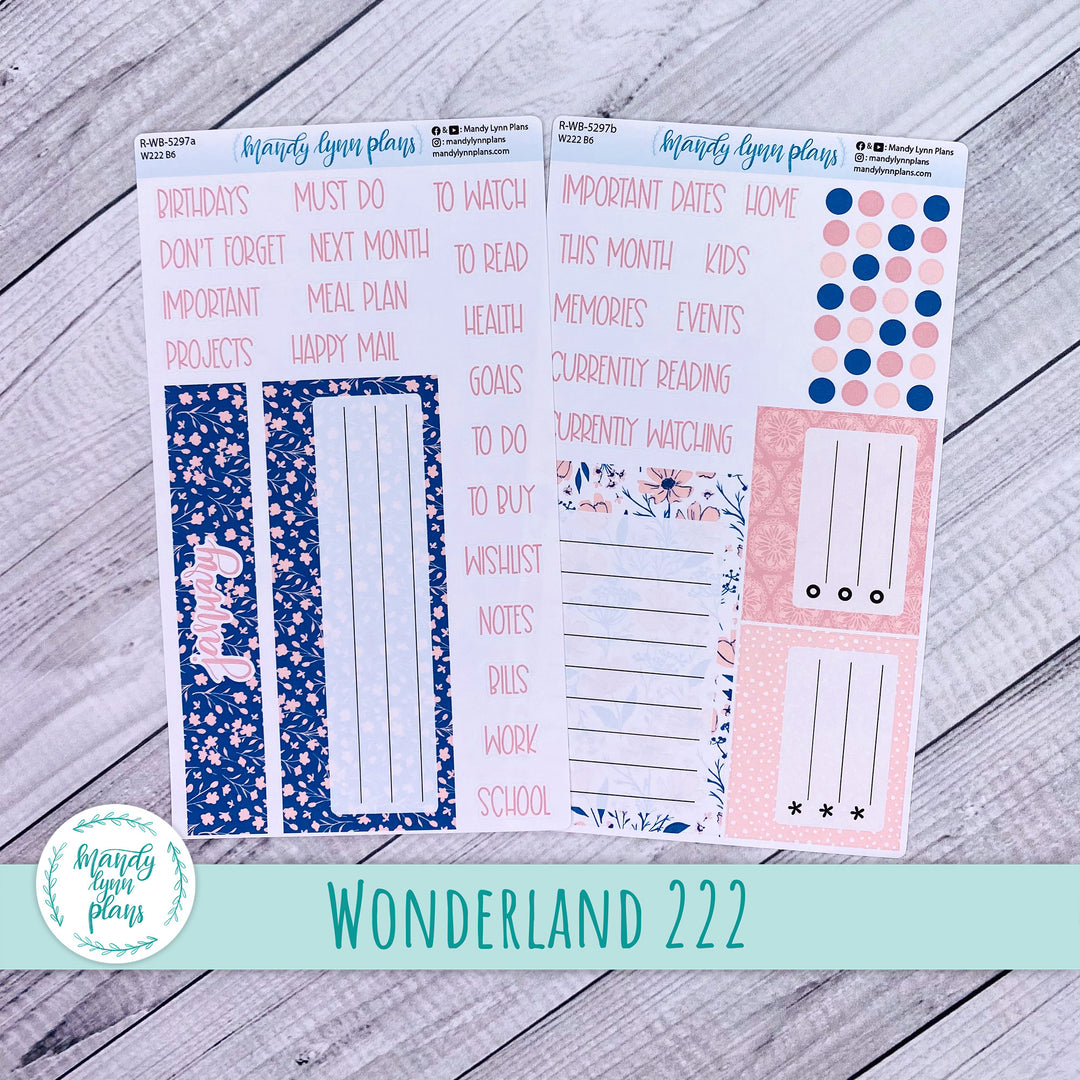 January 2025 Wonderland 222 Dashboard || Dainty Floral || 297