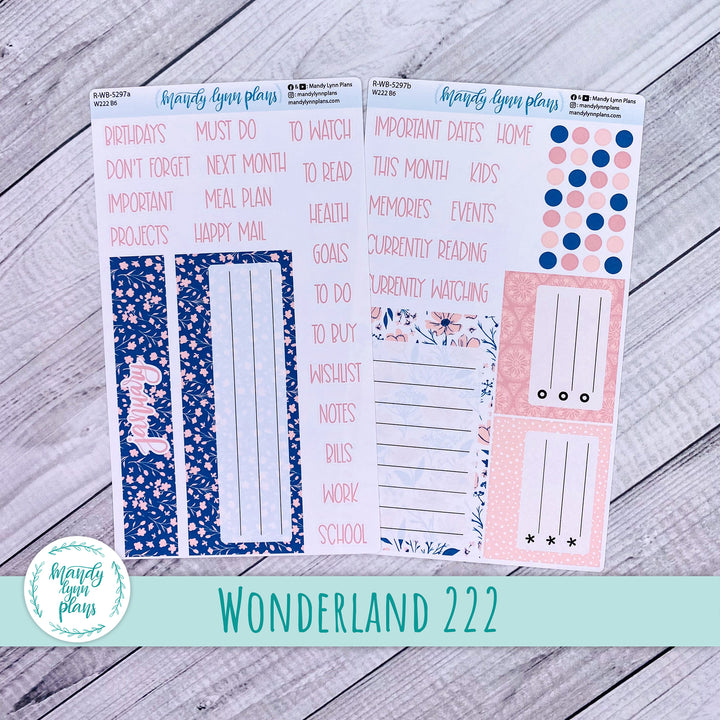 January 2025 Wonderland 222 Dashboard || Dainty Floral || 297