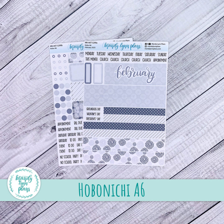 Hobonichi A6 February 2025 Monthly Kit || Minimalist || MK-A6T-3299