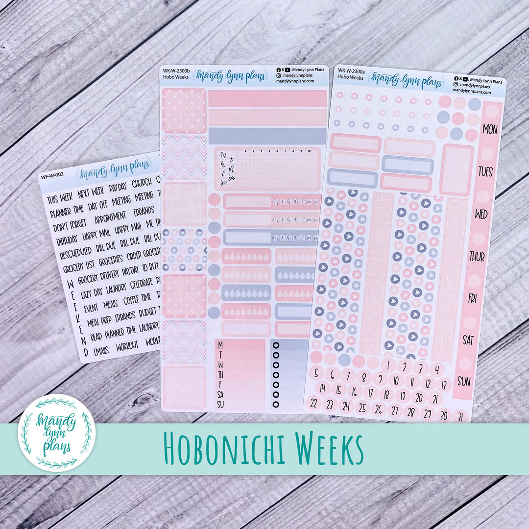 Hobonichi Weeks Weekly Kit || Be Mine || WK-W-2300