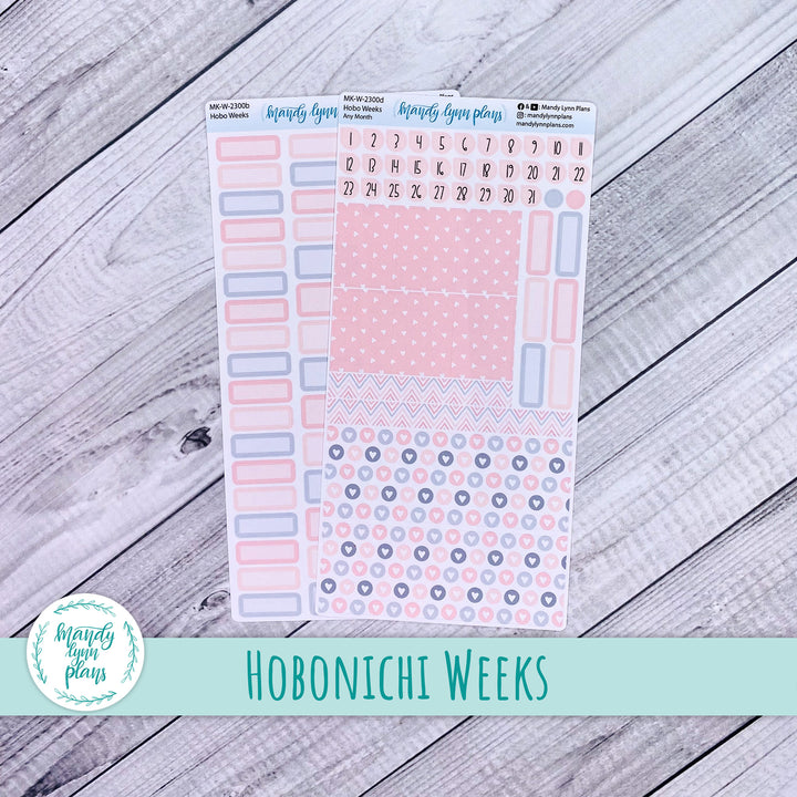 Any Month Hobonichi Weeks Monthly Kit || Be Mine || MK-W-2300