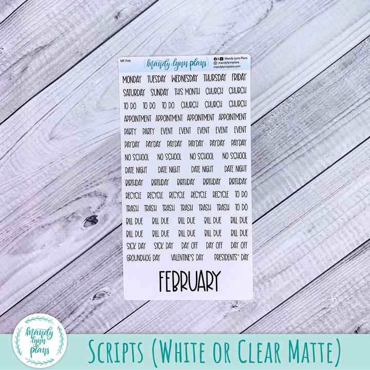 EC A5 February Monthly Kit || Be Mine || MK-EC5-300