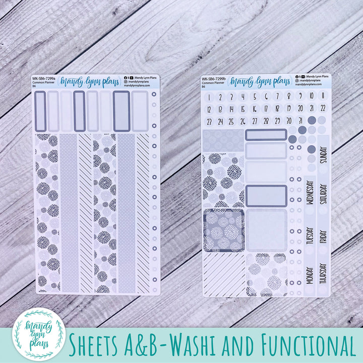 A5, B6, N1 & N2 Common Planner Weekly Kit || Minimalist || 299