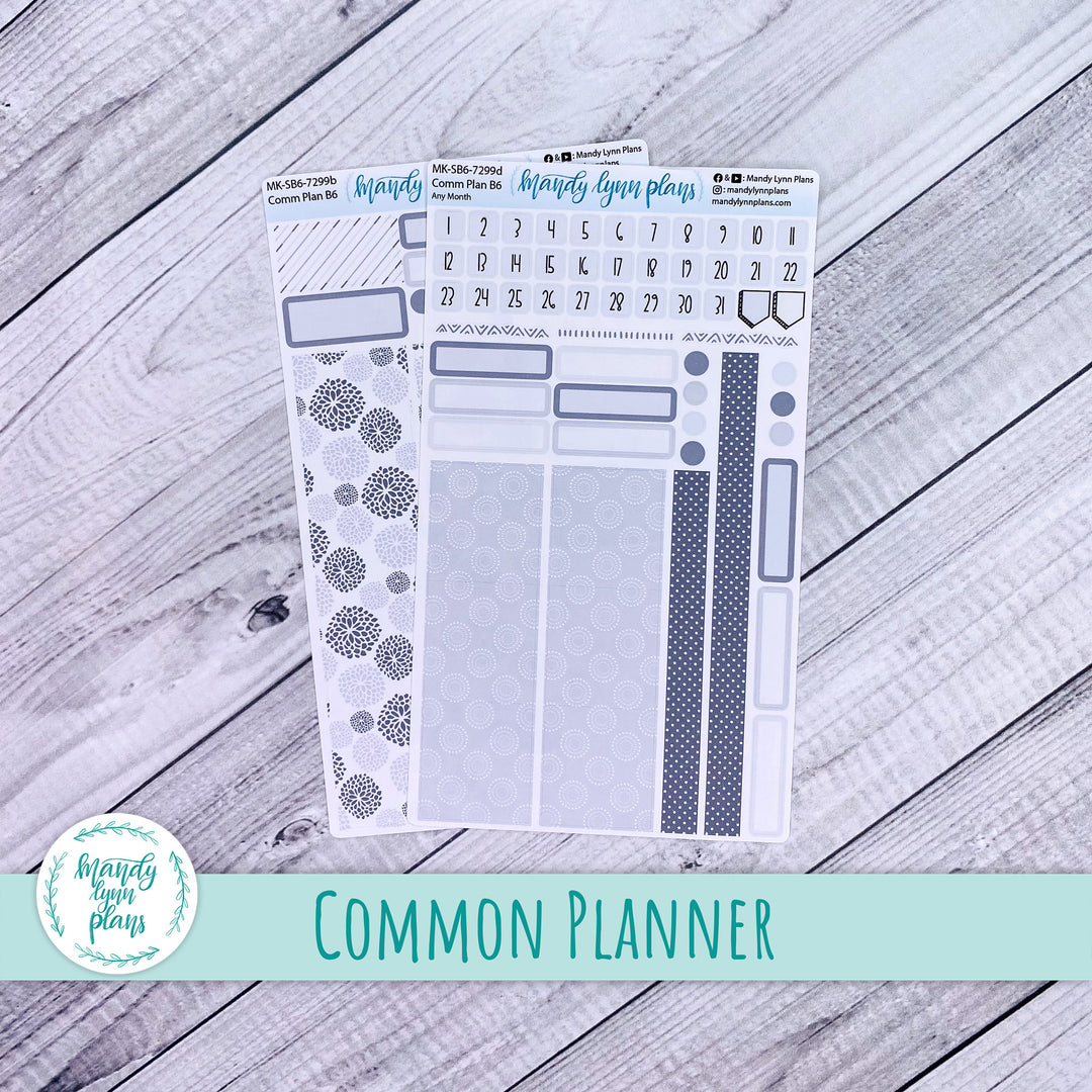 Any Month Common Planner Monthly Kit || Minimalist || 299