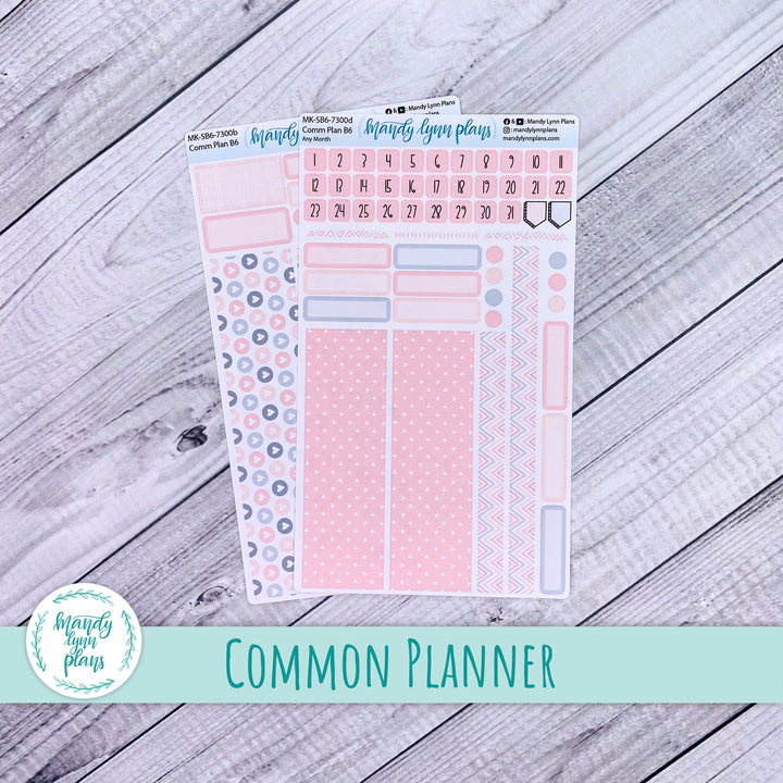 Any Month Common Planner Monthly Kit || Be Mine || 300