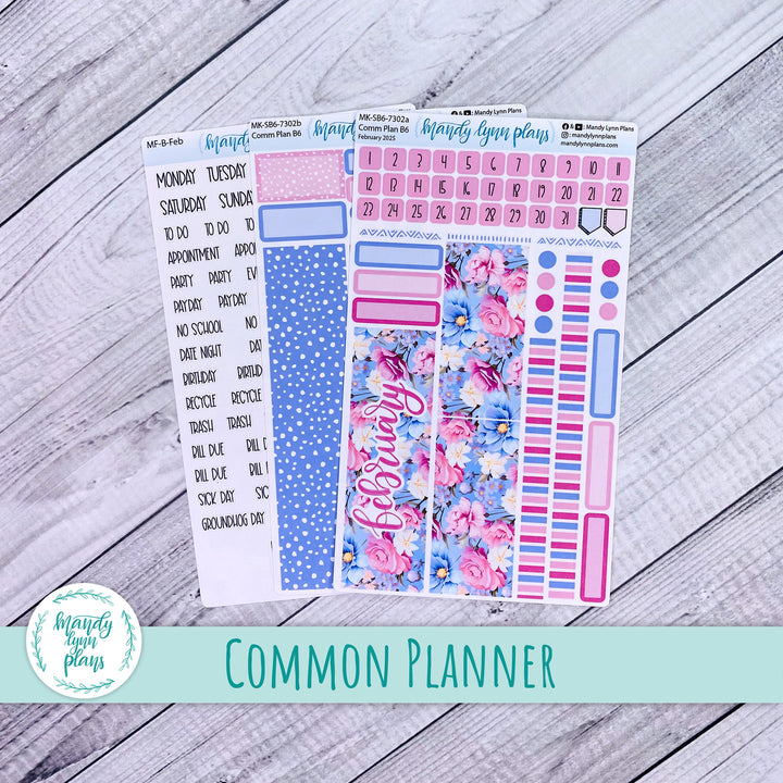 February 2025 Common Planner Monthly Kit || Daydream || 302