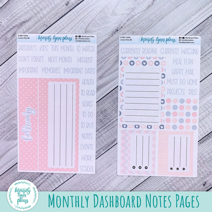 February Common Planner Dashboard || Be Mine || 300