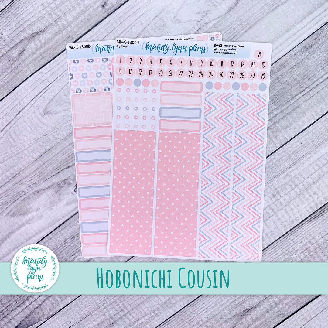 Any Month Hobonichi Cousin Monthly Kit || Be Mine || MK-C-1300