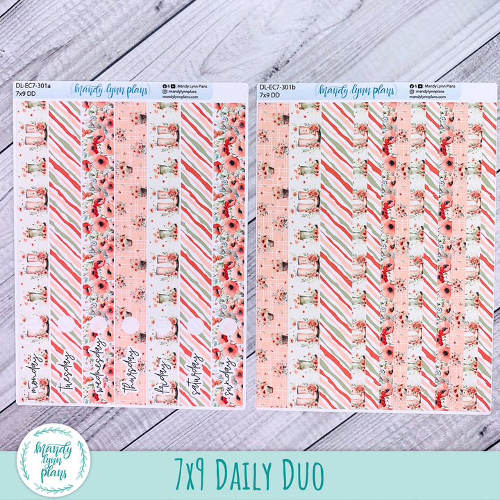 EC 7x9 Daily Duo Kit || Red Poppies || DL-EC7-301