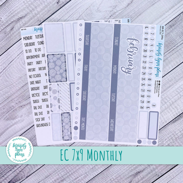 EC 7x9 February Monthly Kit || Minimalist || MK-EC7-299