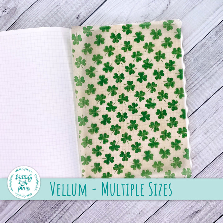 Vintage Shamrocks Vellum || 305