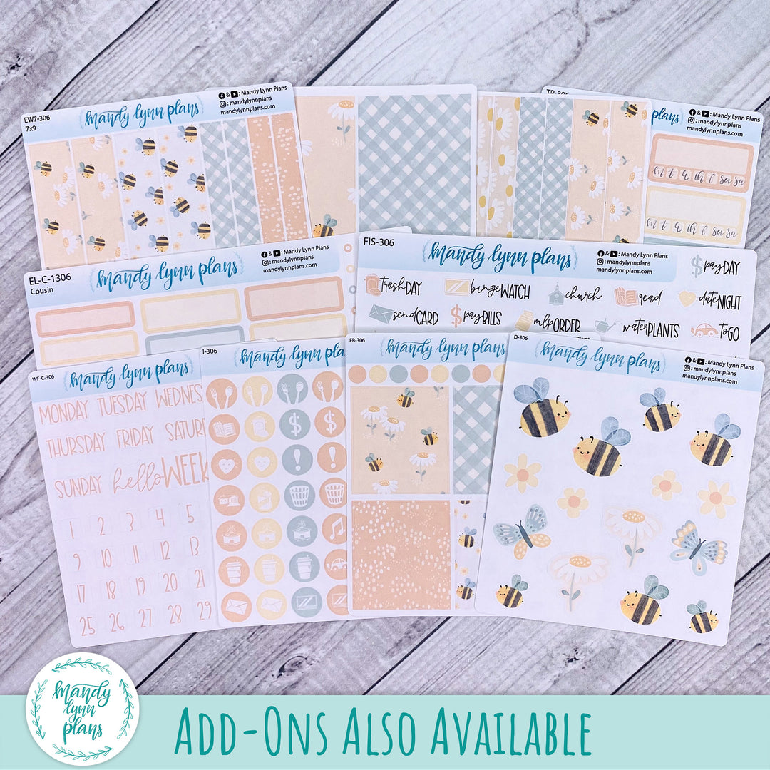 March 2025 Common Planner Monthly Kit || Honey Bees || 306