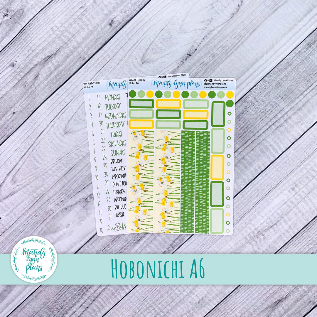 Hobonichi A6 Weekly Kit || Daffodils || WK-A6T-3303