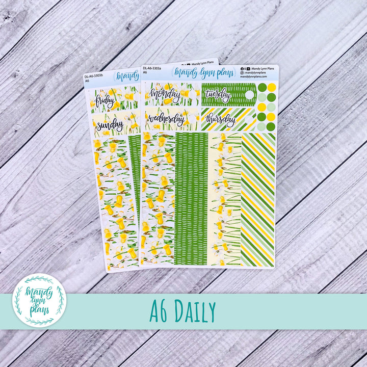 A6 Daily Kit || Daffodils || DL-A6-3303