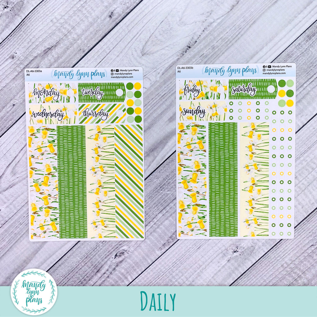 A6 Daily Kit || Daffodils || DL-A6-3303