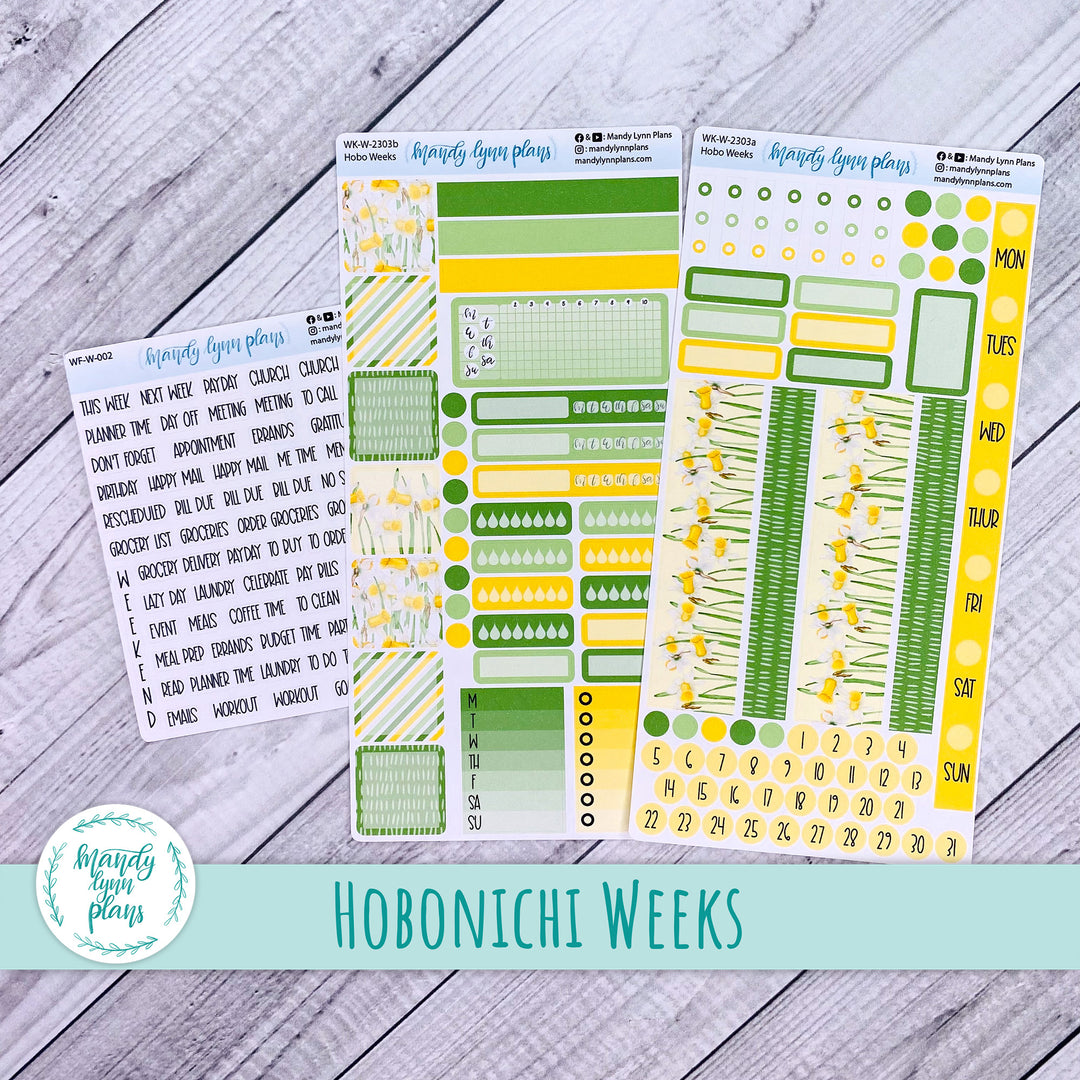 Hobonichi Weeks Weekly Kit || Daffodils || WK-W-2303